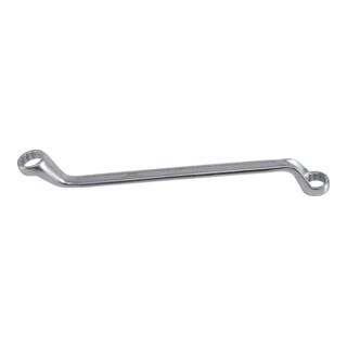 BGS Chiave a doppio anello, gomito stretto, 17 x 19 mm