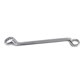 BGS Chiave a doppio anello, gomito stretto, 46 x 50 mm