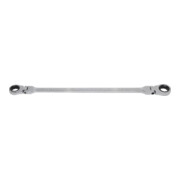 BGS Chiave a doppio cricchetto con snodo, apertura 16x18mm