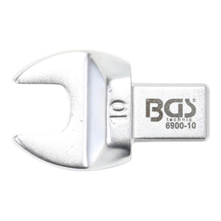 BGS Chiave a forchetta ad innesto, 10 mm, sede 9 x 12 mm