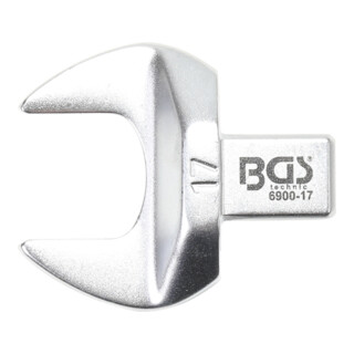 BGS Chiave a forchetta ad innesto, 17 mm, sede 9 x 12 mm