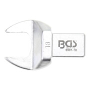 BGS Chiave a forchetta ad innesto, 18 mm, sede 14 x 18 mm