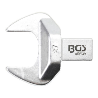 BGS Chiave a forchetta ad innesto, 27 mm, sede 14 x 18 mm