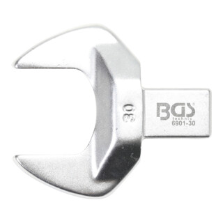 BGS Chiave a forchetta ad innesto, 30 mm, sede 14 x 18 mm
