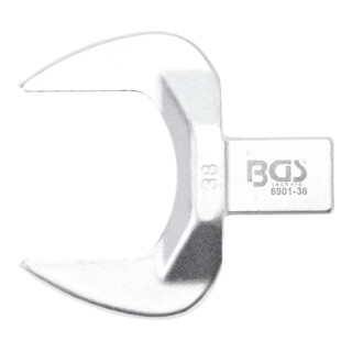 BGS Chiave a forchetta ad innesto, 38 mm, sede 14 x 18 mm