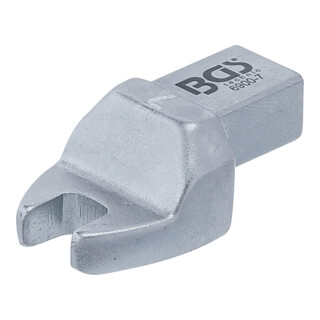 BGS Chiave a forchetta ad innesto, 7 mm, sede 9 x 12 mm