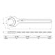 BGS Chiave a forchetta semplice, DIN 894, 23 mm-4