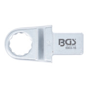 BGS Chiave ad anello ad innesto, 16 mm, sede: 14 x 18 mm-3