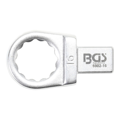 BGS Chiave ad anello ad innesto, 16 mm, sede 9 x 12 mm