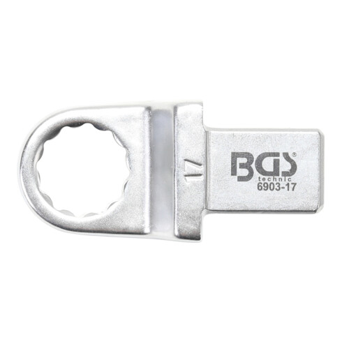 BGS Chiave ad anello ad innesto, 17 mm, sede 14 x 18 mm