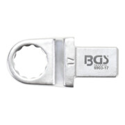 BGS Chiave ad anello ad innesto, 17 mm, sede 14 x 18 mm