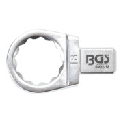 BGS Chiave ad anello ad innesto, 18 mm, sede 9 x 12 mm