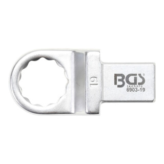 BGS Chiave ad anello ad innesto, 19 mm, sede 14 x 18 mm