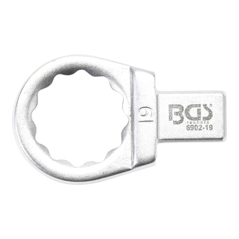 BGS Chiave ad anello ad innesto, 19 mm, sede 9 x 12 mm