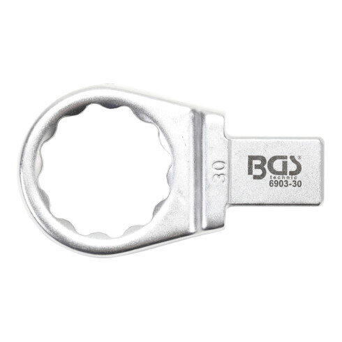 BGS Chiave ad anello ad innesto, 30 mm, sede 14 x 18 mm