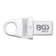 BGS Chiave ad anello ad innesto, 8 mm, sede 9 x 12 mm