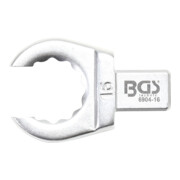 BGS Chiave ad anello ad innesto, aperto, 16 mm, sede 9 x 12 mm