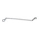 BGS Chiave ad anello doppio con teste ad anello con profilo E, a gomito, apertura E10xE12-1
