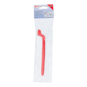 BGS Chiave ad anello semplice per elettricisti, gomito stretto, 10 mm-5