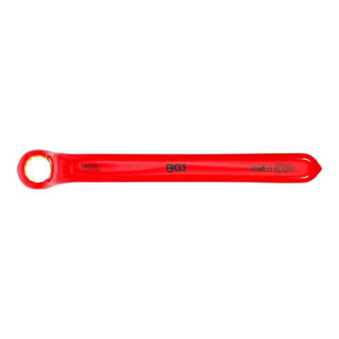 BGS Chiave ad anello semplice per elettricisti, gomito stretto, 16 mm