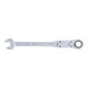 BGS Chiave combinata a cricchetto con doppio snodo, regolabile, 17 mm-5