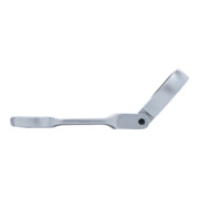 BGS Chiave combinata a cricchetto, corta, regolabile, 13 mm-2