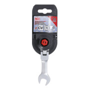 BGS Chiave combinata a cricchetto, corta, regolabile, 14 mm-3