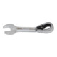 BGS Chiave combinata a cricchetto, corta, reversibile, 17 mm-1