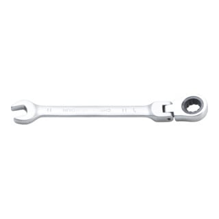 BGS Chiave combinata a cricchetto, regolabile, 11 mm