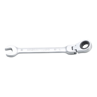 BGS Chiave combinata a cricchetto, regolabile, 12 mm