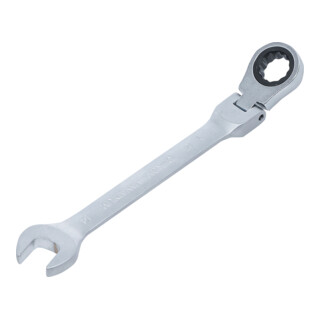 BGS Chiave combinata a cricchetto, regolabile, 14 mm