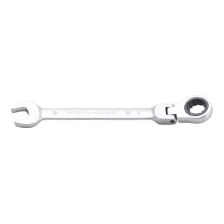 BGS Chiave combinata a cricchetto, regolabile, 16 mm