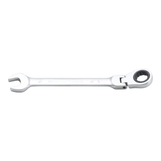 BGS Chiave combinata a cricchetto, regolabile, 17 mm