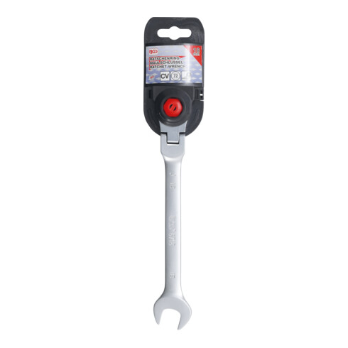 BGS Chiave combinata a cricchetto, regolabile, 18 mm