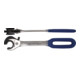 BGS Chiave combinata a doppio cricchetto, con bocca aperta, 15 mm-1