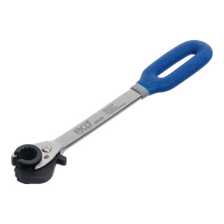 BGS Chiave combinata a doppio cricchetto, con bocca aperta, 8 mm