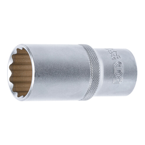 BGS Bussola poligonale, profonda, 12,5 mm (1/2"), 27 mm
