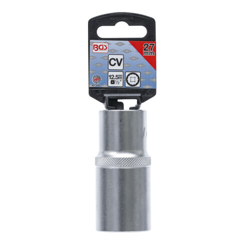 BGS Bussola poligonale, profonda, 12,5 mm (1/2"), 27 mm