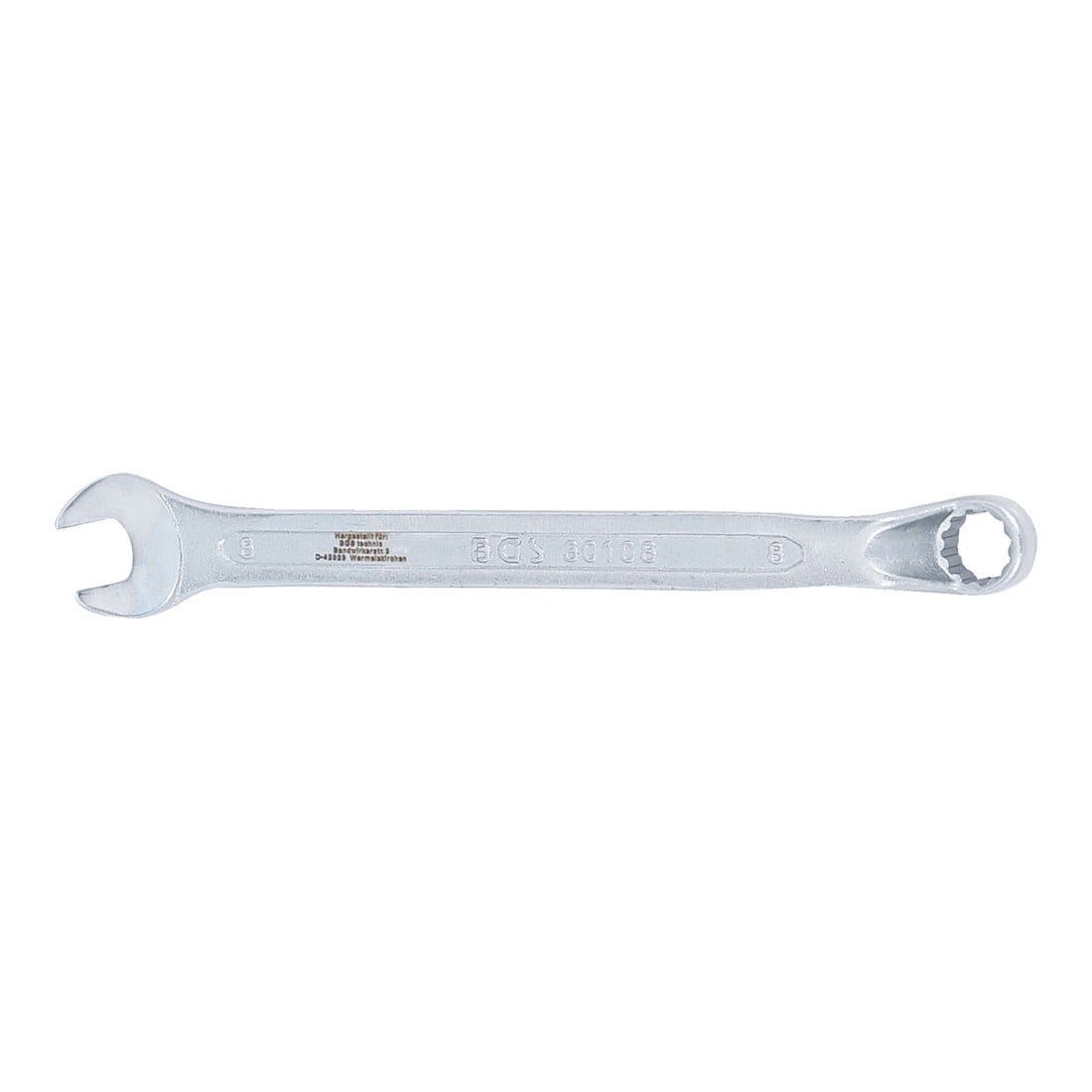 BGS Chiave combinata, piegata, 8 mm