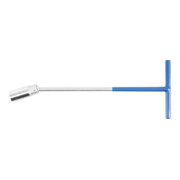 BGS Chiave per candele con impugnatura a T, snodo sferico, apertura 20,8mm