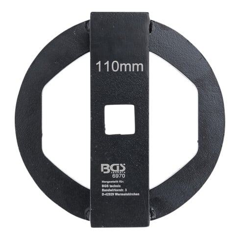 BGS Chiave per dadi e copriruota per assali BPW, apertura 110mm