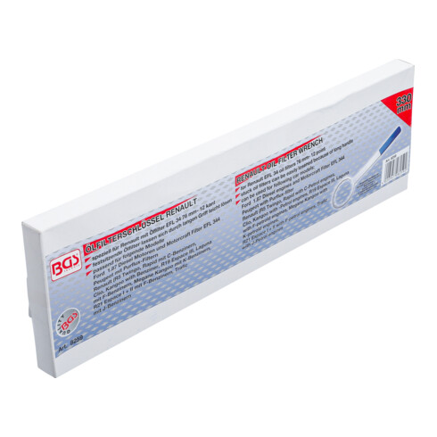 BGS Chiave per filtro dell'olio, poligonale, per Renault, 76 mm