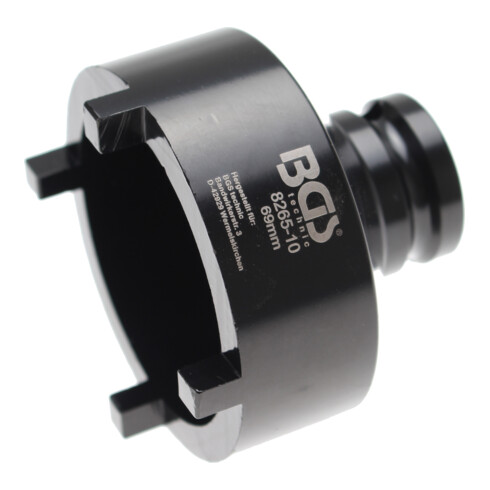 BGS Chiave per ghiere, denti esterni, 69 mm, KM8