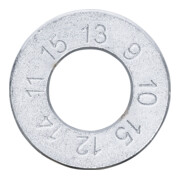 BGS Chiave per raggi 7 misure per nippli per raggi 9G - 15G-4