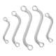 BGS Chiavi ad anello doppio con froma a S, apertura 10x11 - 18x19mm, 5pz.-3