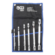 BGS Chiavi ad anello doppio con teste flessibili, 6pz.
