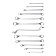 BGS Chiavi poligonali doppie, a gomito, apertura 6 - 32mm, 12pz.-2