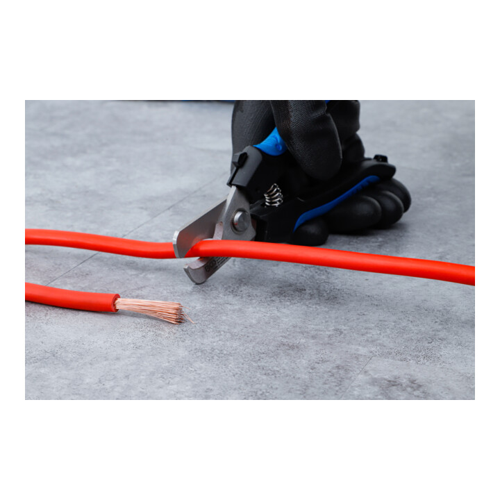 BGS Cisailles à câble, acier inoxydable, 180 mm