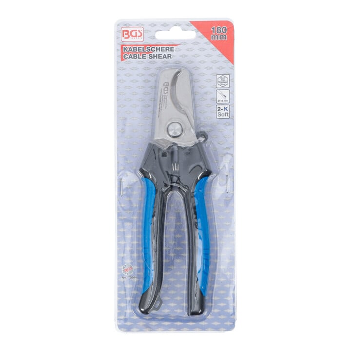 BGS Cisailles à câble, acier inoxydable, 180 mm