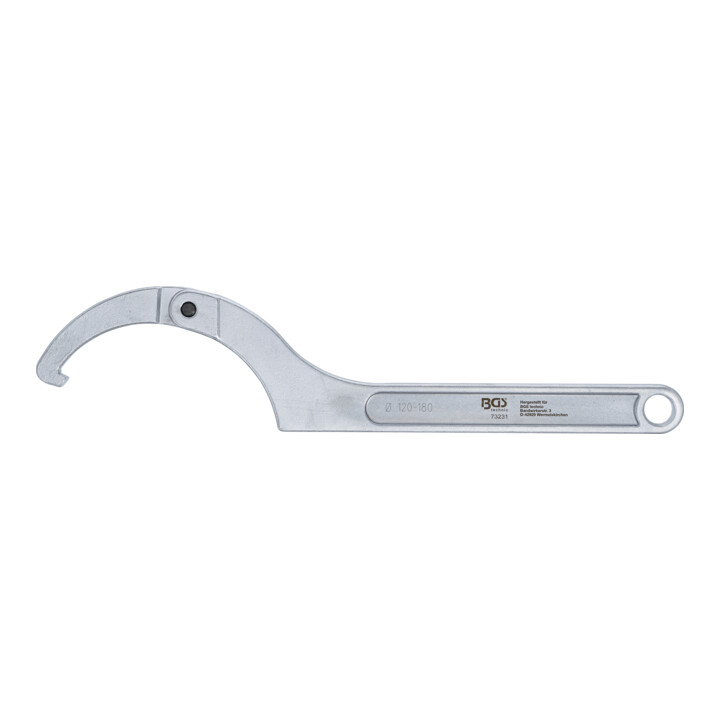 BGS Clé à cliquet articulée avec nez, 120 - 180 mm